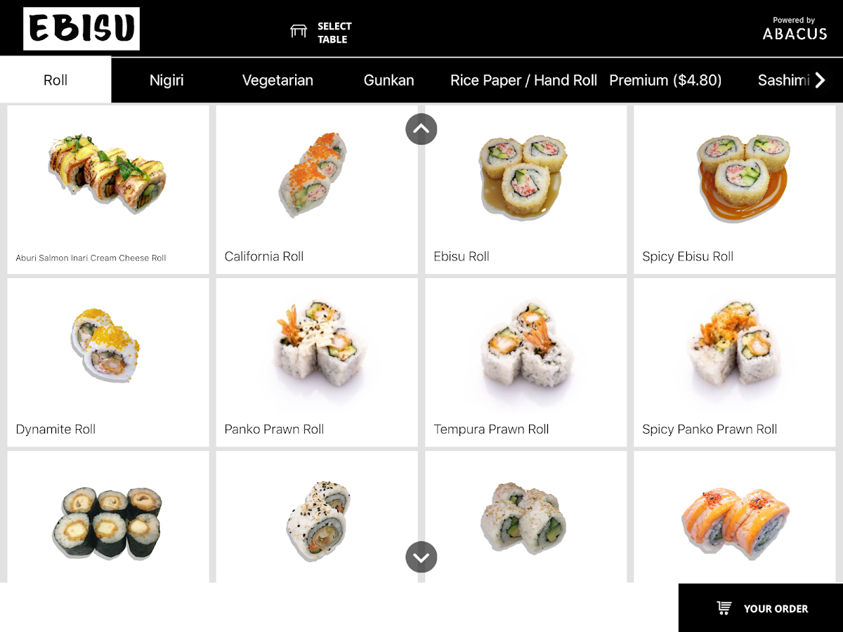 Menu Ebisu Sushi-3